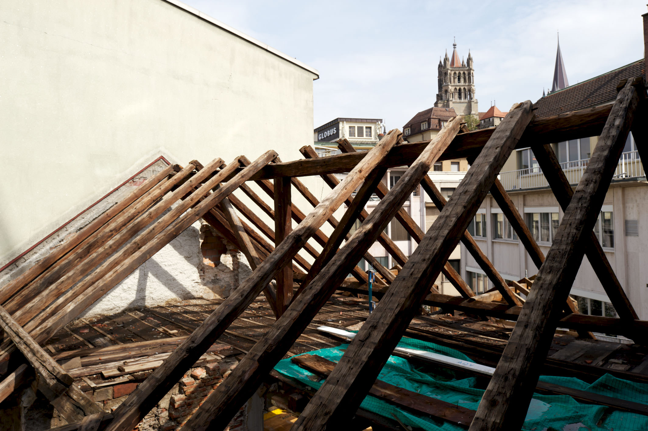 E10303  |  MplusV  |  Chantier Rue St. Francois, Lausanne